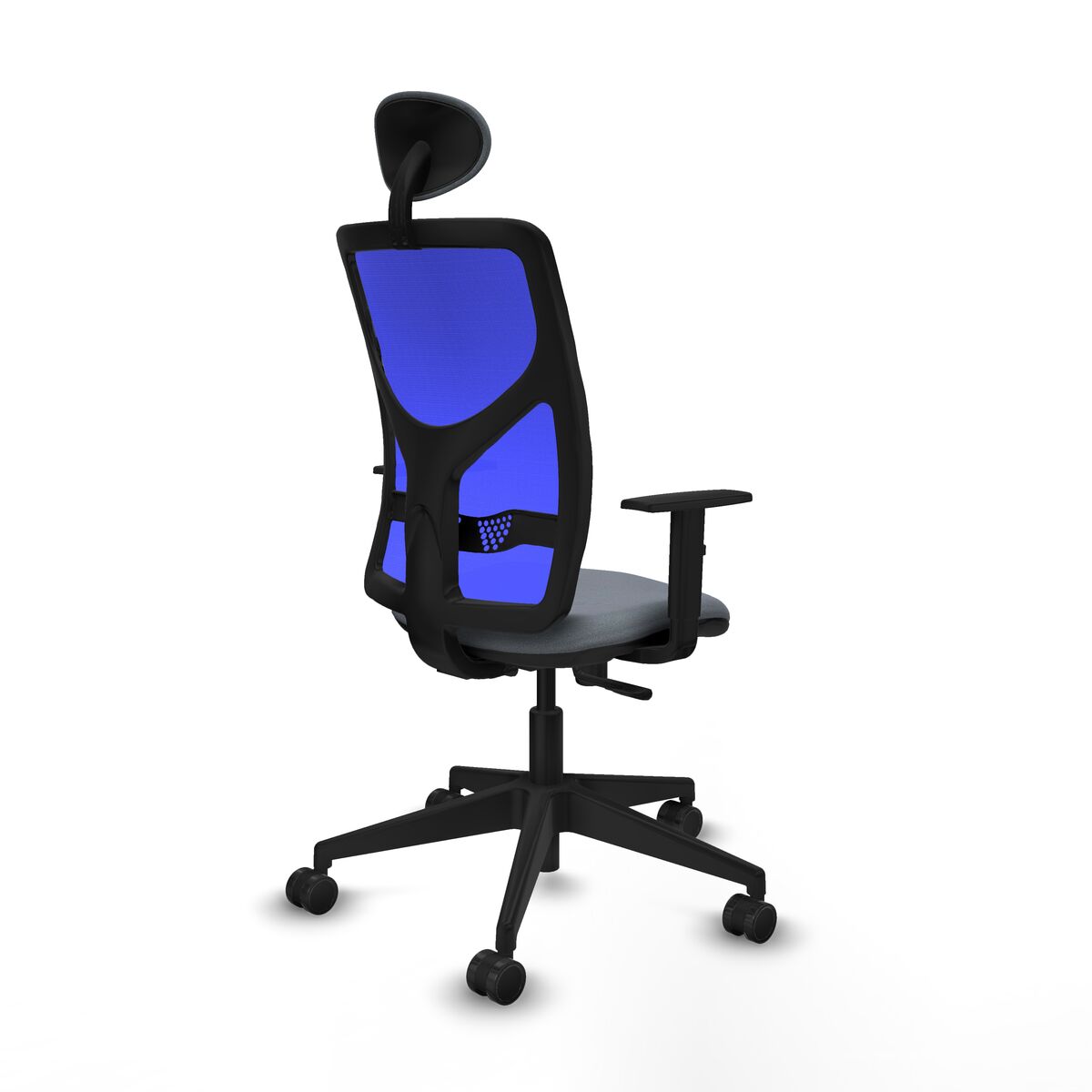 Silla de Oficina con Cabecero Motilla Piqueras y Crespo 1D066N1 Gris