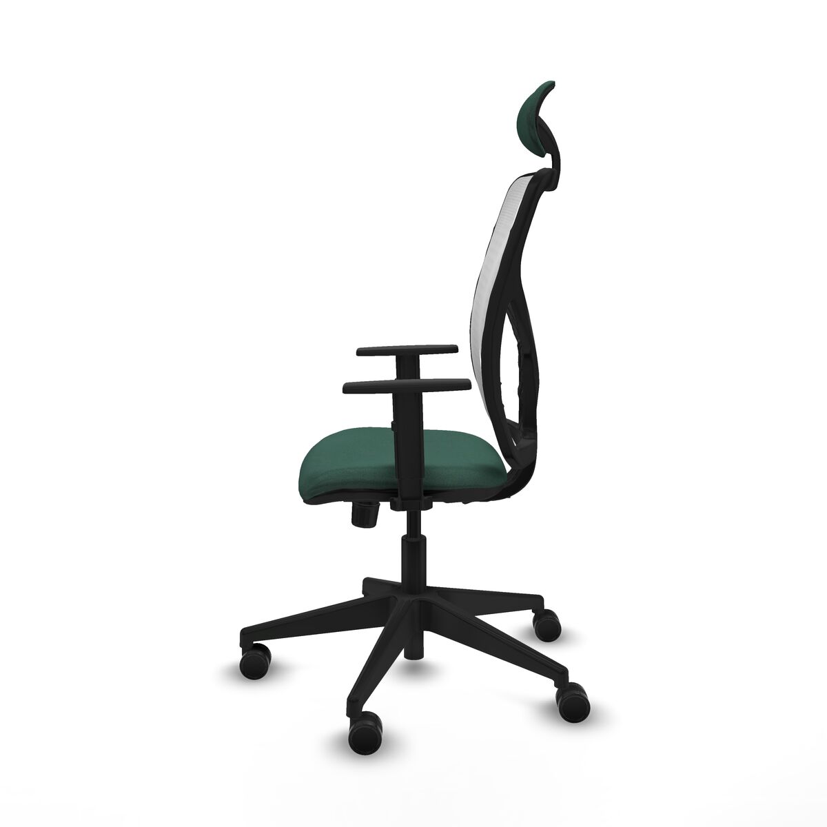 Silla de Oficina con Cabecero Motilla Piqueras y Crespo 1D066N1 Verde