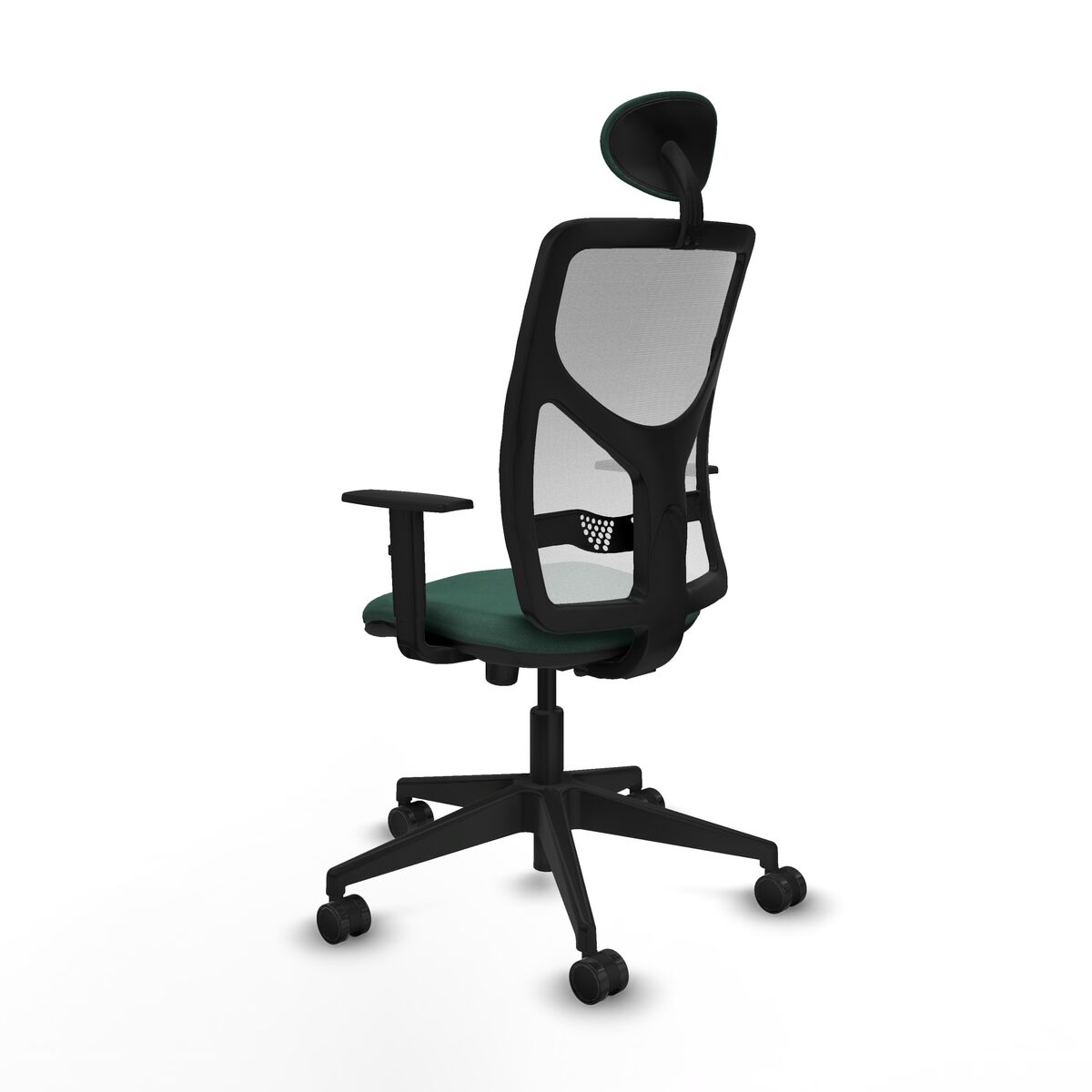 Silla de Oficina con Cabecero Motilla Piqueras y Crespo 1D066N1 Verde