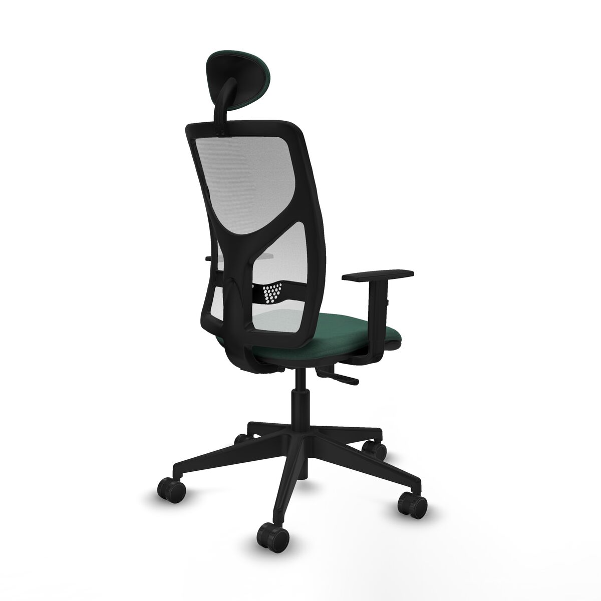 Silla de Oficina con Cabecero Motilla Piqueras y Crespo 1D066N1 Verde