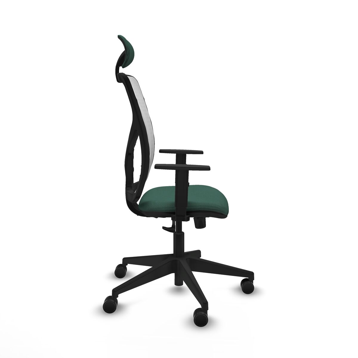 Silla de Oficina con Cabecero Motilla Piqueras y Crespo 1D066N1 Verde