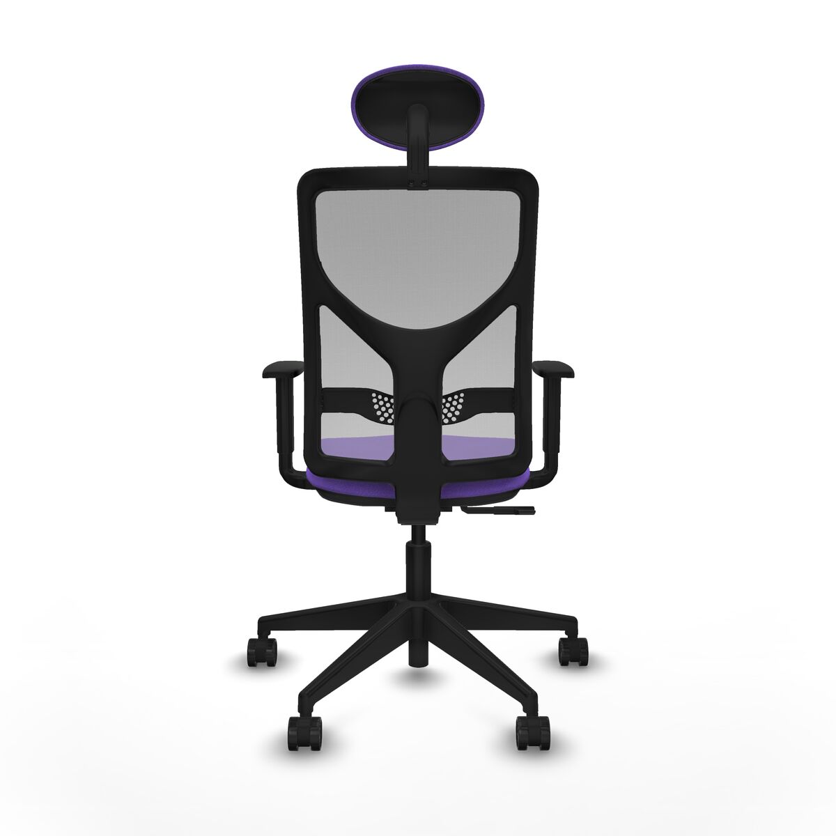 Silla de Oficina con Cabecero Motilla Piqueras y Crespo 1D066N1 Lila