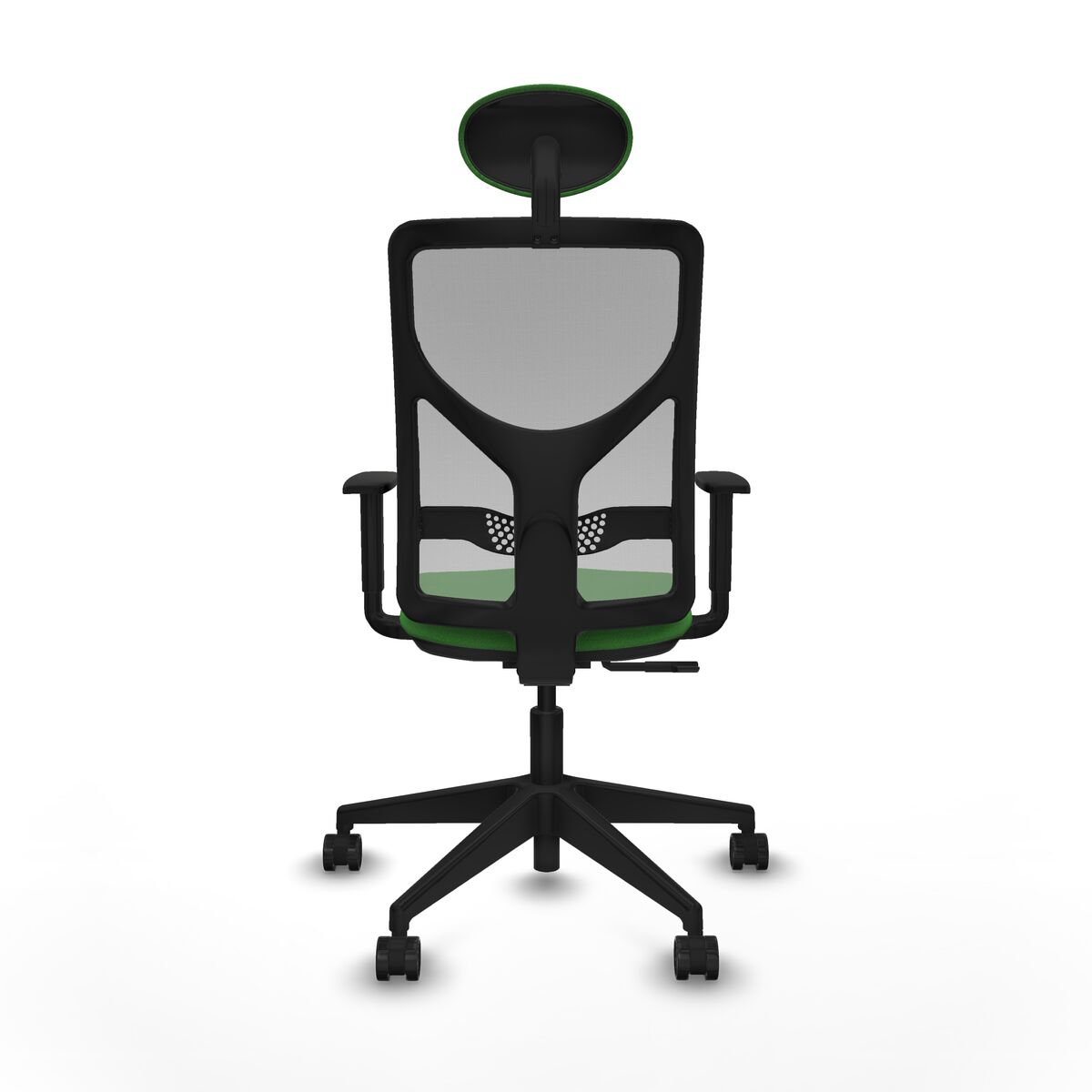 Silla de Oficina con Cabecero Motilla Piqueras y Crespo 1D066N1 Verde