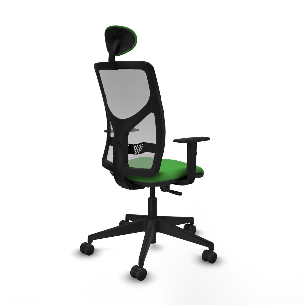 Silla de Oficina con Cabecero Motilla Piqueras y Crespo 1D066N1 Verde