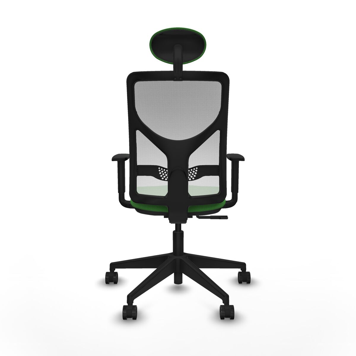 Silla de Oficina con Cabecero Motilla Piqueras y Crespo 1D066N1 Verde