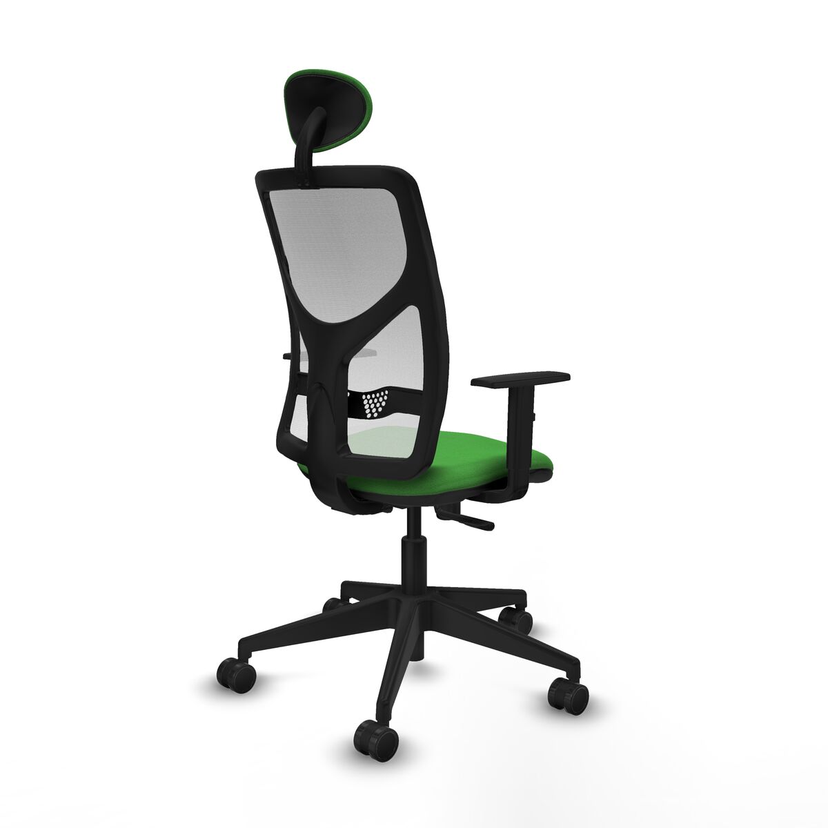 Silla de Oficina con Cabecero Motilla Piqueras y Crespo 1D066N1 Verde