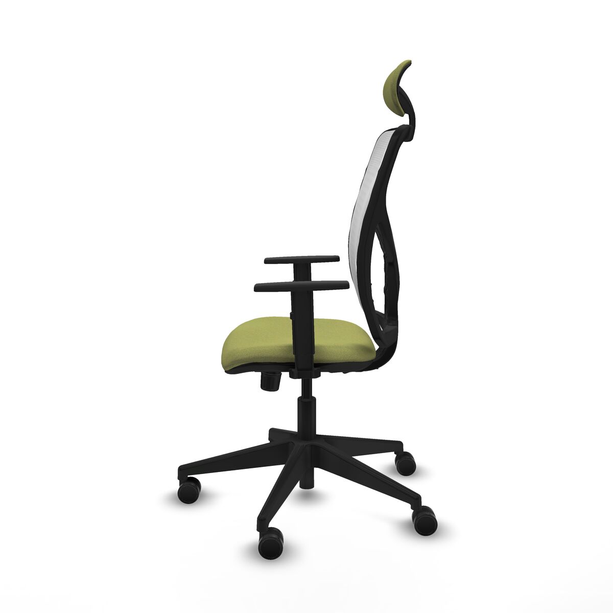 Silla de Oficina con Cabecero Motilla Piqueras y Crespo 1D066N1 Verde