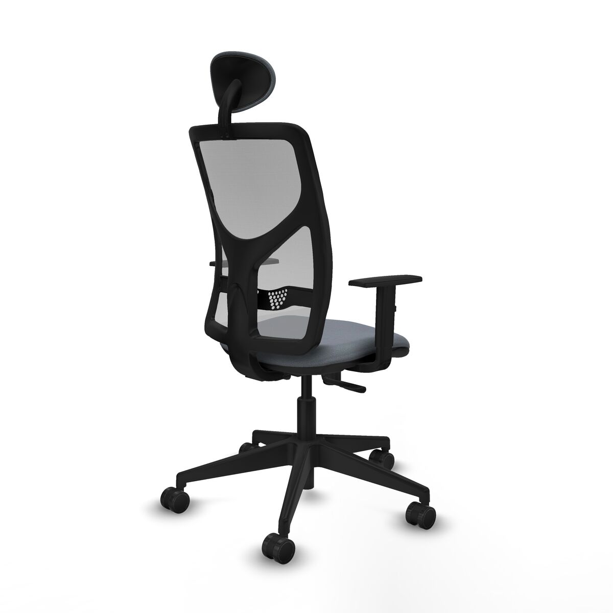 Silla de Oficina con Cabecero Motilla Piqueras y Crespo 1D066N1 Gris