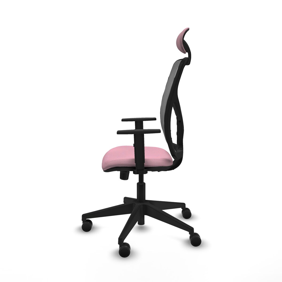 Silla de Oficina con Cabecero Motilla Piqueras y Crespo 1D066N1 Rosa