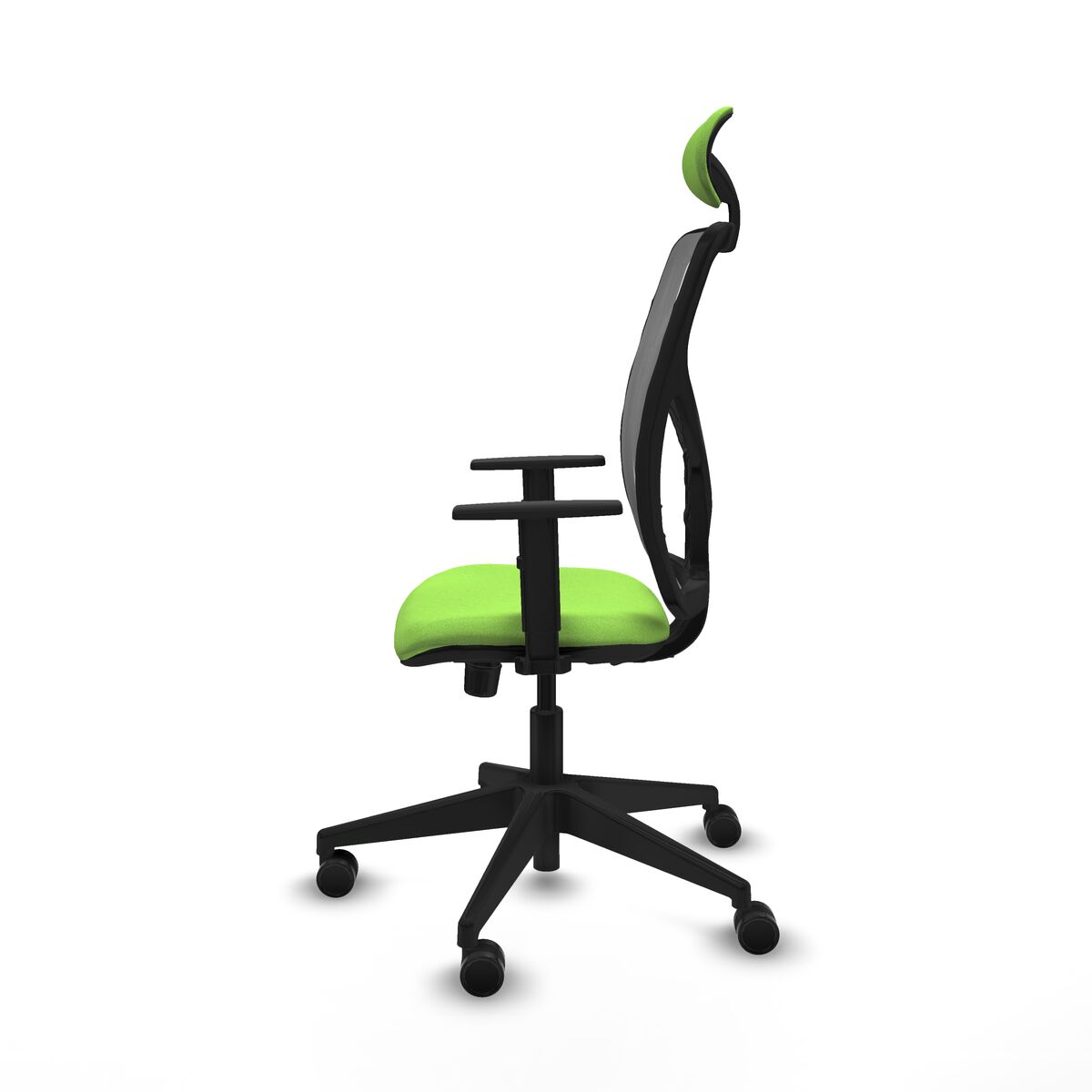 Silla de Oficina con Cabecero Motilla Piqueras y Crespo 1D066N1 Pistacho