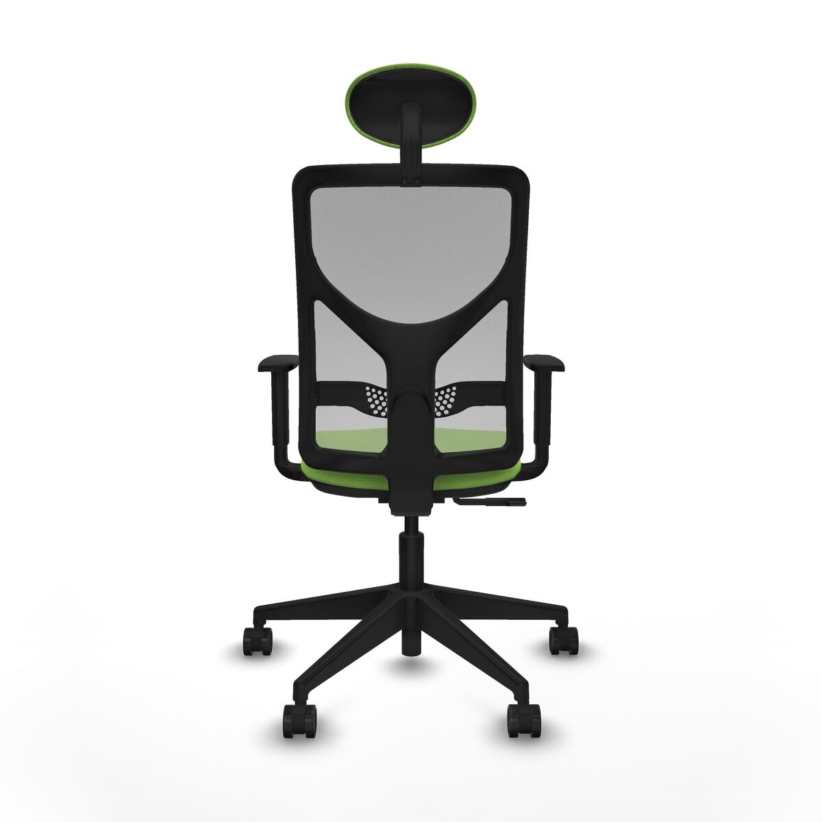 Silla de Oficina con Cabecero Motilla Piqueras y Crespo 1D066N1 Pistacho