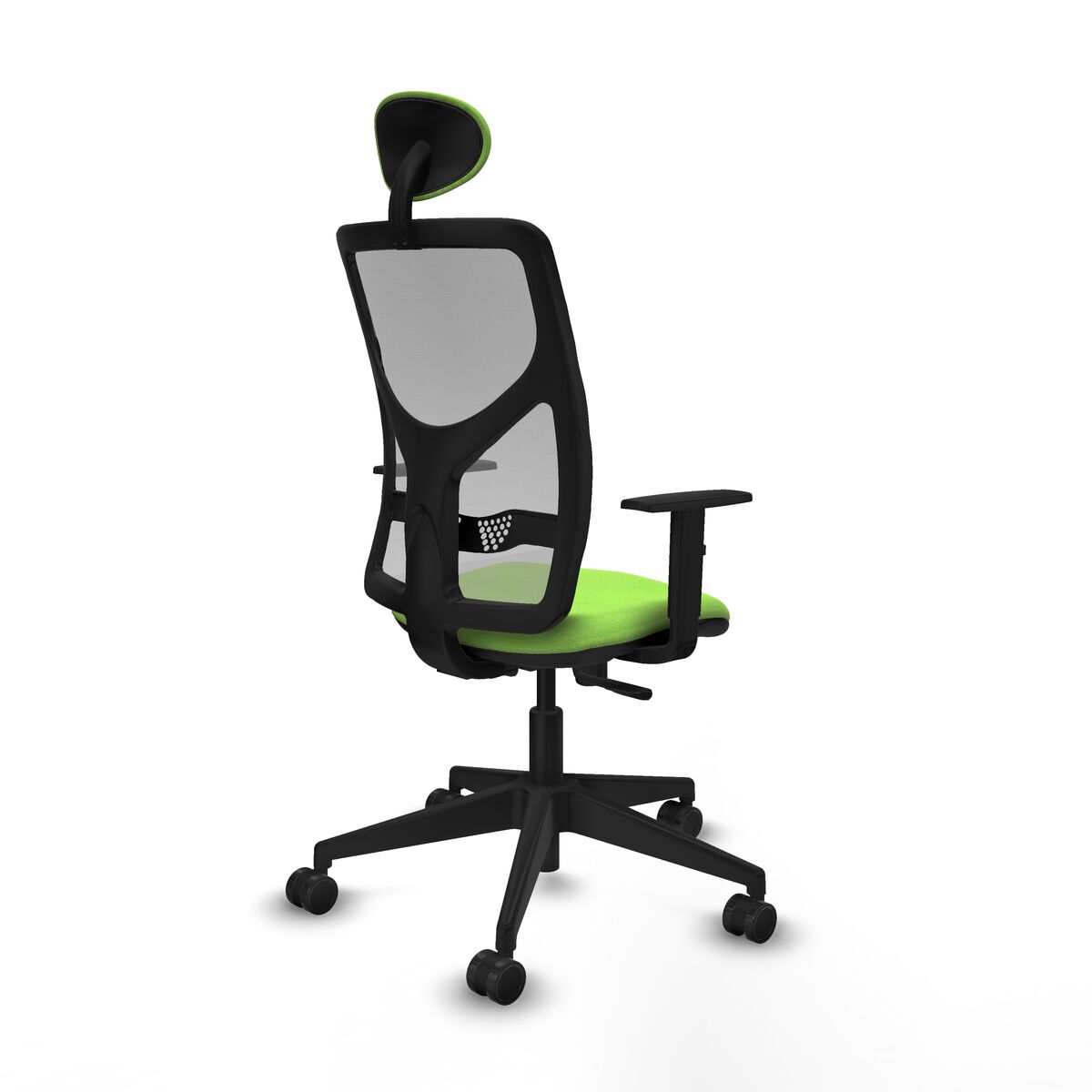 Silla de Oficina con Cabecero Motilla Piqueras y Crespo 1D066N1 Pistacho