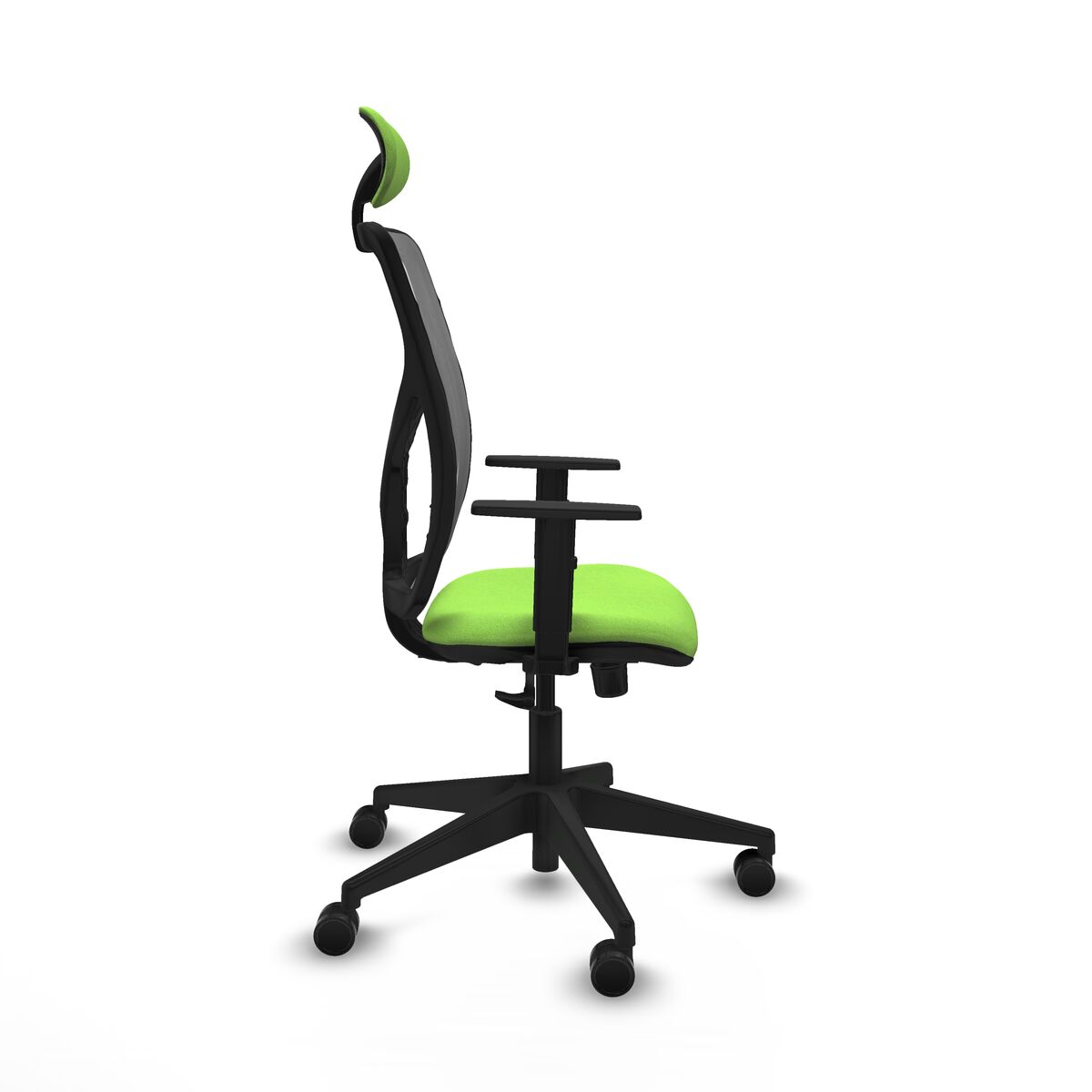 Silla de Oficina con Cabecero Motilla Piqueras y Crespo 1D066N1 Pistacho