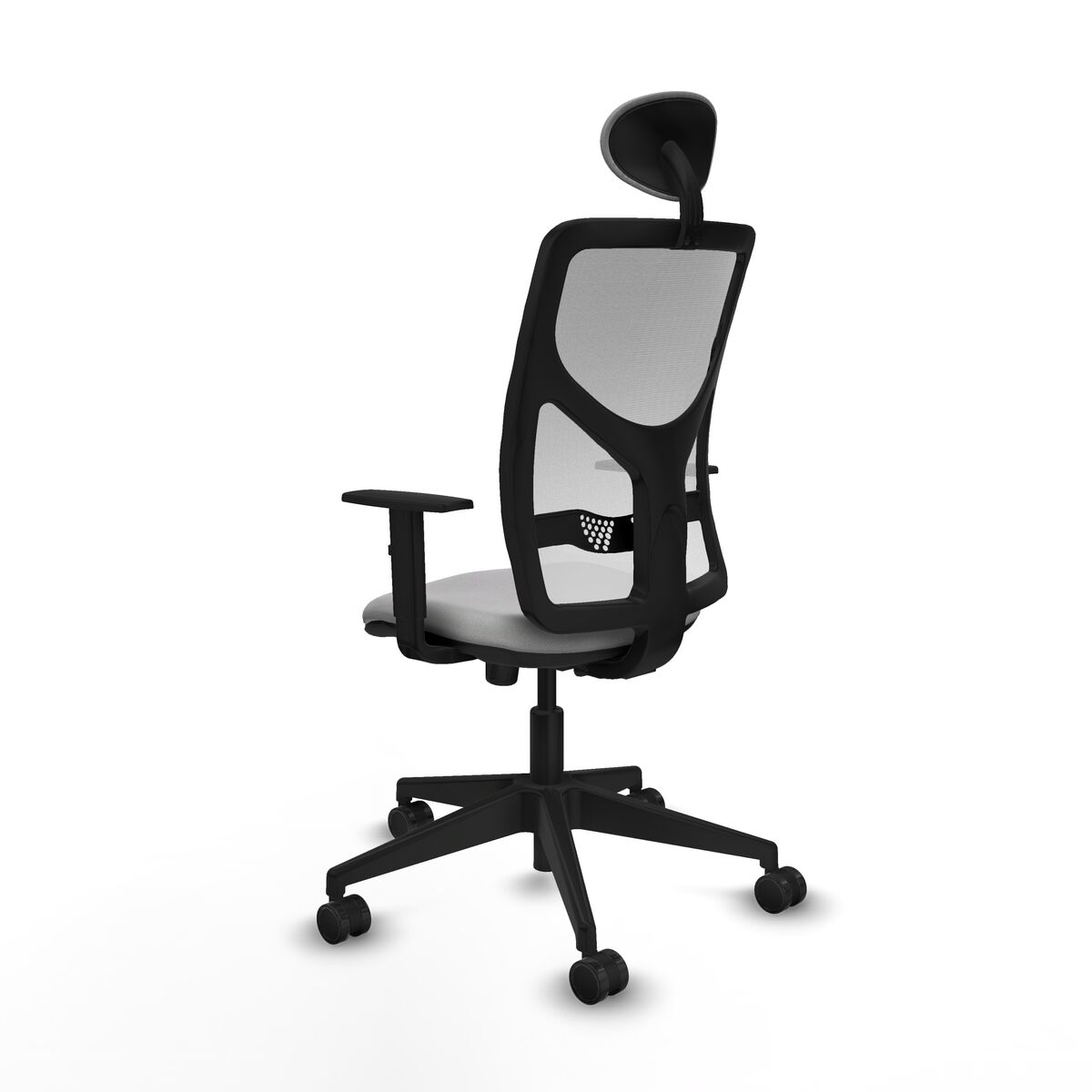 Silla de Oficina con Cabecero Motilla Piqueras y Crespo 1D066N1 Gris claro