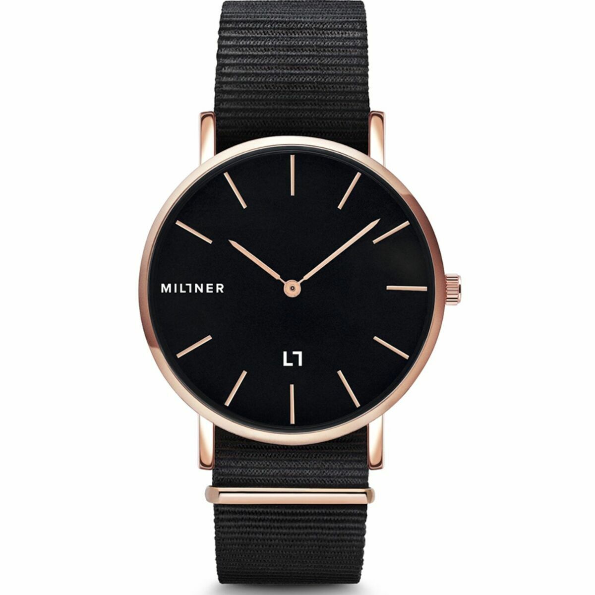 Reloj Mujer Millner HALLFIELD-S-NEGRO-FABBRIC (Ø 36 mm)
