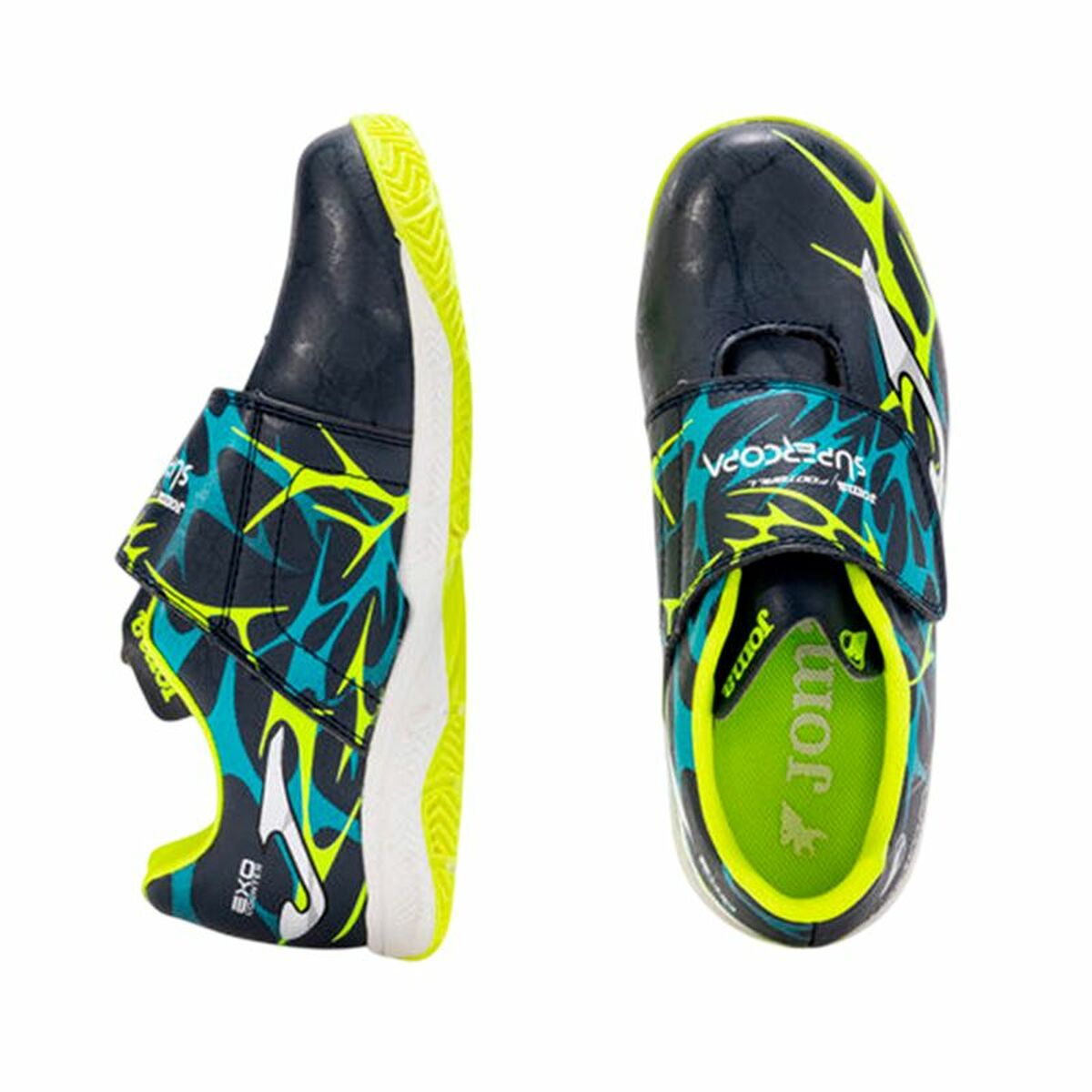 Zapatillas de Fútbol Sala para Niños Joma Sport Sala Max Jr 2503 Azul oscuro