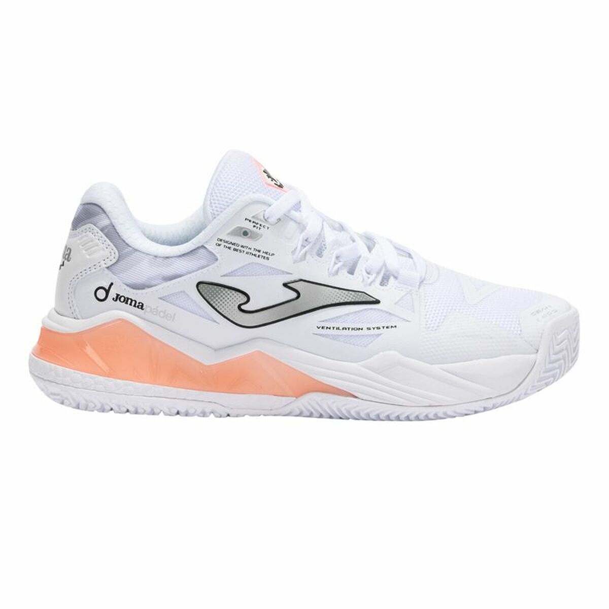 Zapatillas Casual Mujer Joma Sport Spin Lady 2502 Blanco