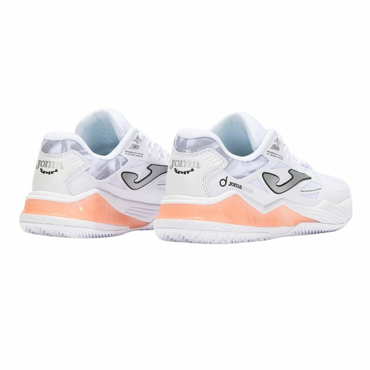 Zapatillas Casual Mujer Joma Sport Spin Lady 2502 Blanco