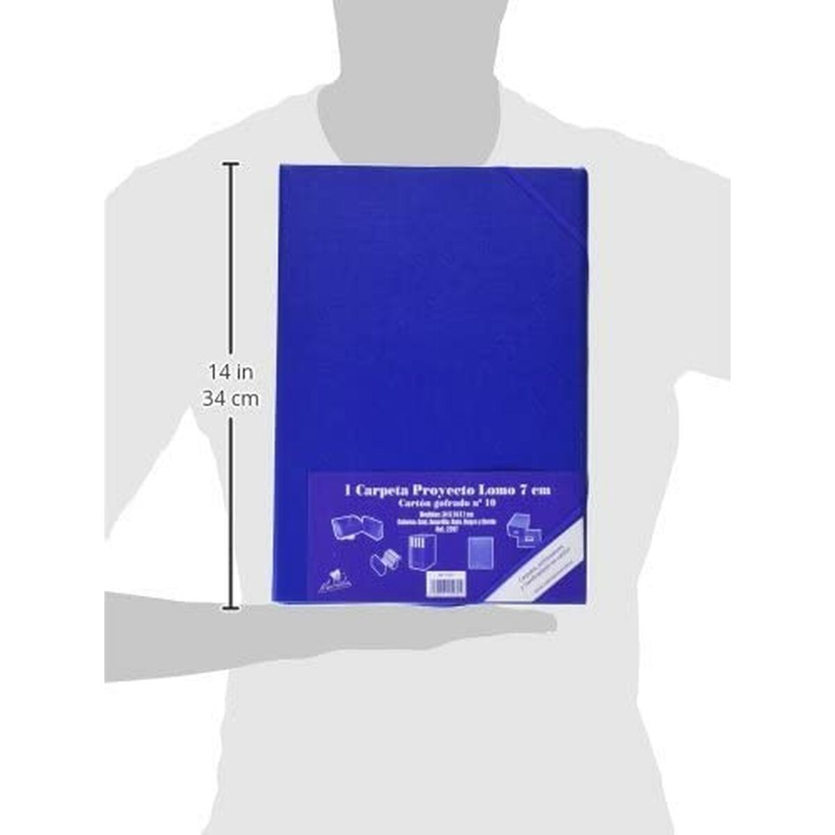 Carpeta Mariola Azul