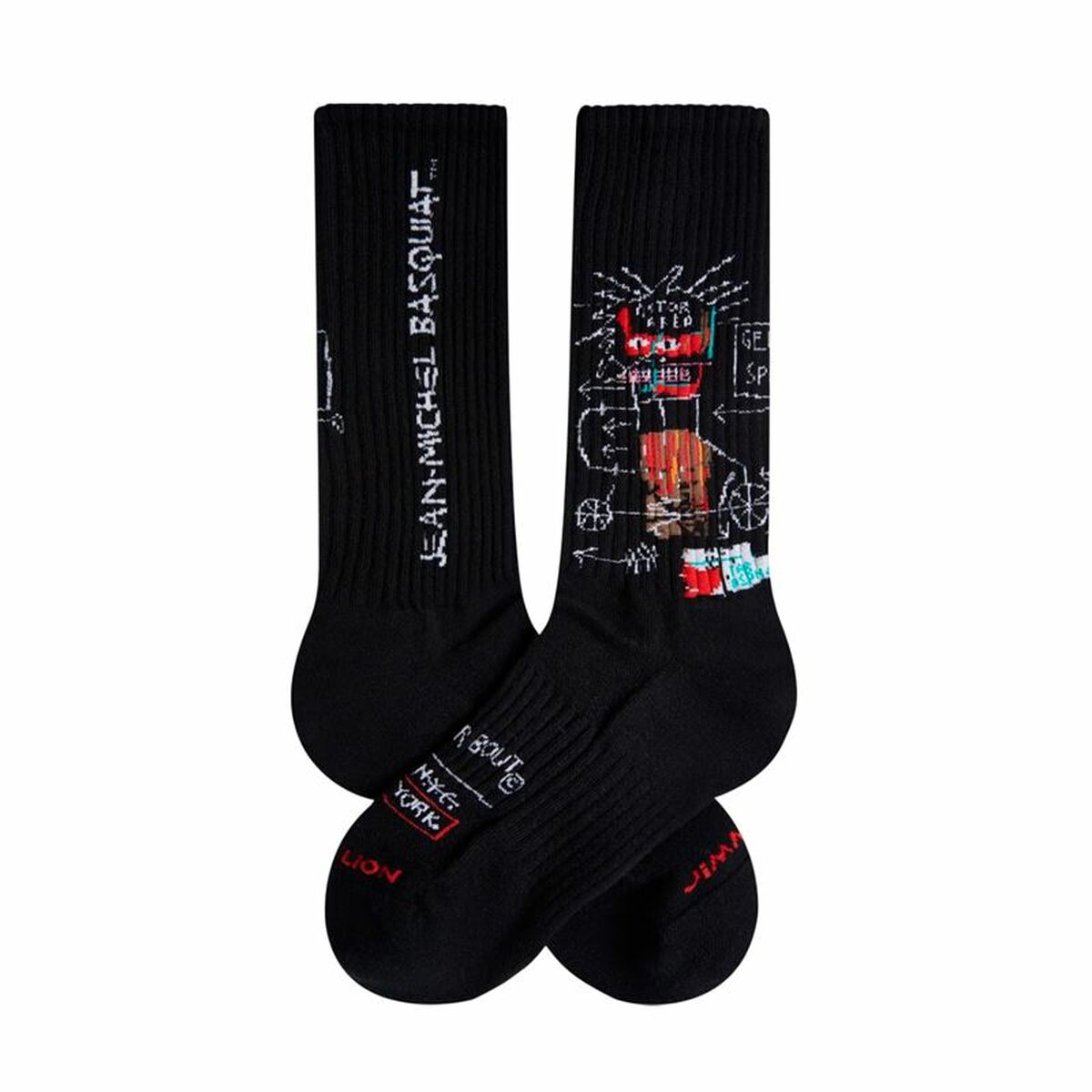 Calcetines Jimmy Lion Athletic Basquiat Gem Spa 41-46