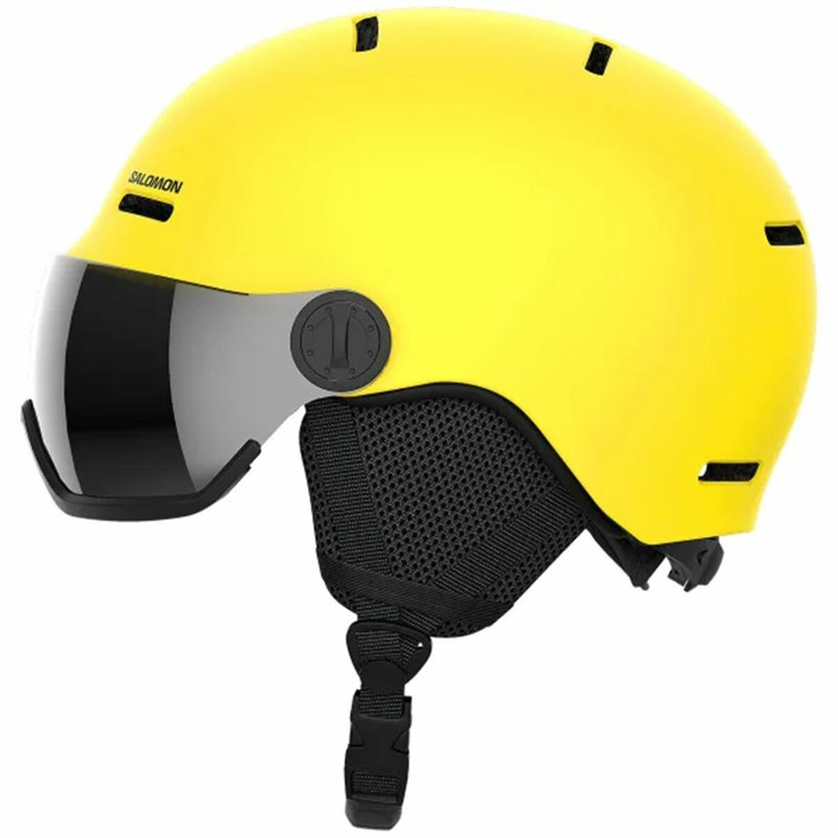 Casco de Esquí Salomon Orka Visor Vib Infantil Unisex 56-59 cm Amarillo
