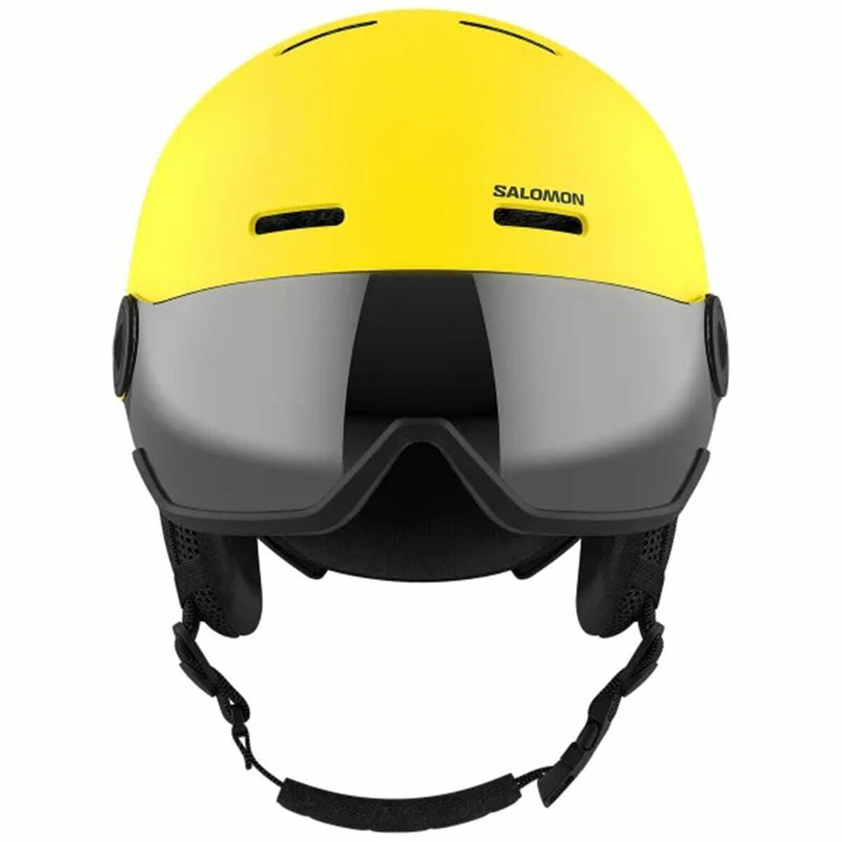 Casco de Esquí Salomon Orka Visor Vib Infantil Unisex 56-59 cm Amarillo