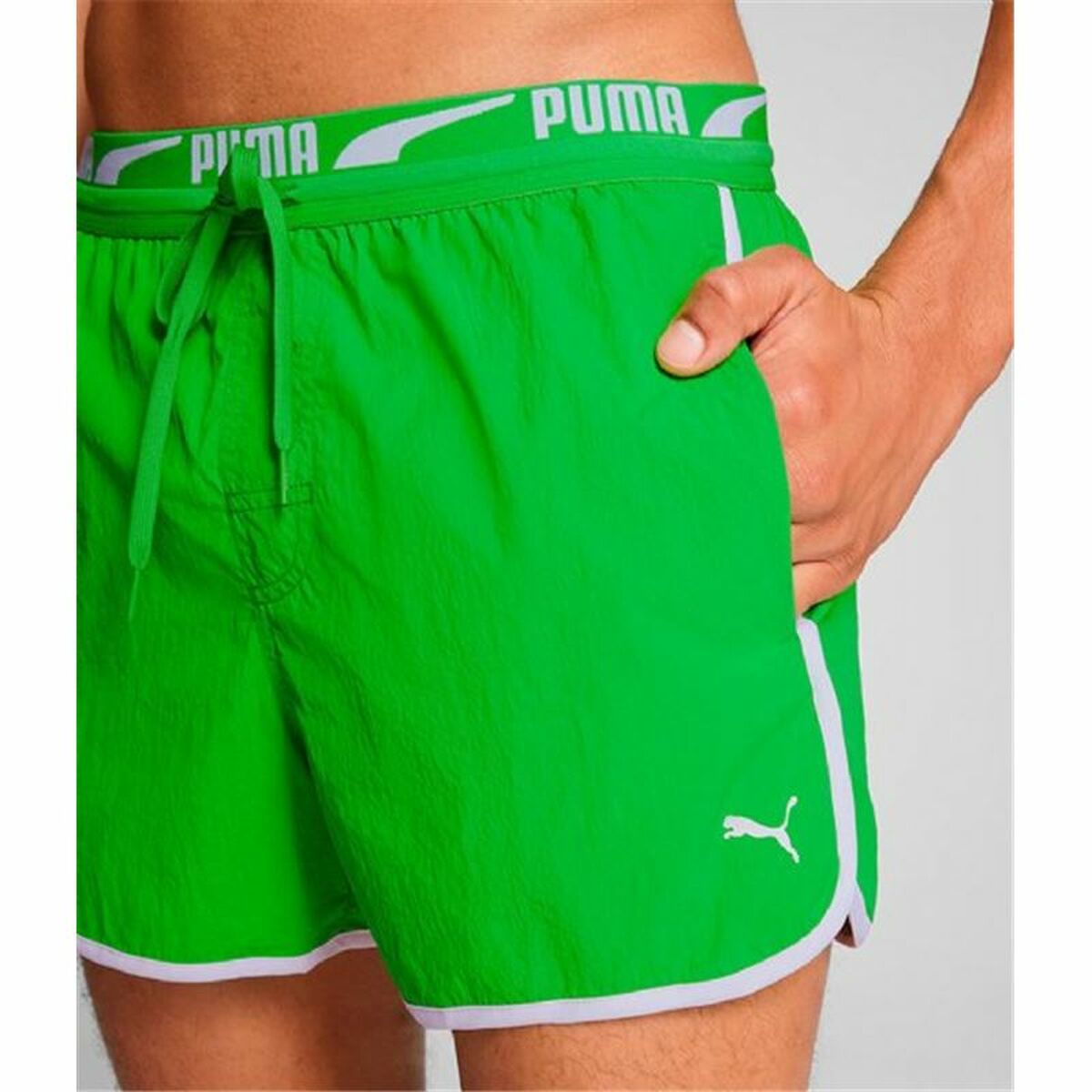Bañador Hombre Puma Track s Verde limón