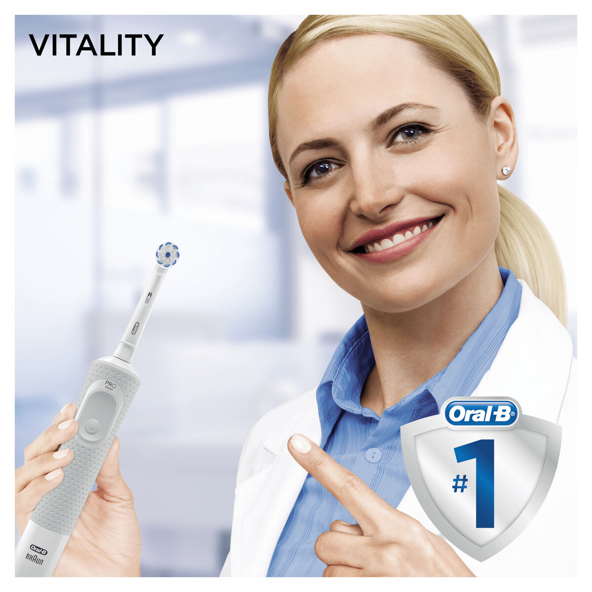 Cepillo de Dientes Eléctrico Oral-B VITALITY 100 SENTIVE ULTRA THIN