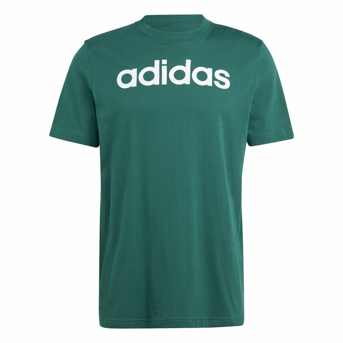 Camiseta de Manga Corta Hombre Adidas Linear Sj Oliva S