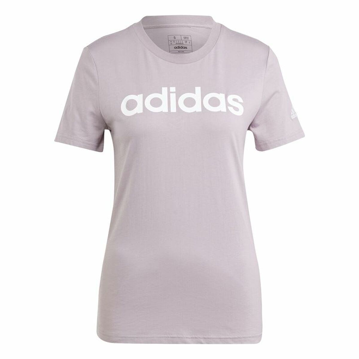 Camiseta de Manga Corta Mujer Adidas Linear (XS)