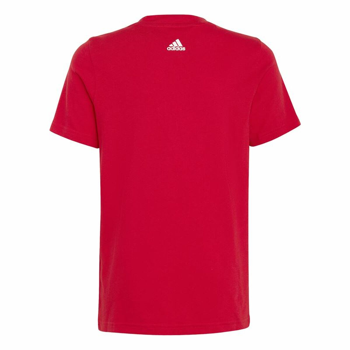 Camiseta de Manga Corta Infantil Adidas Lin Roja