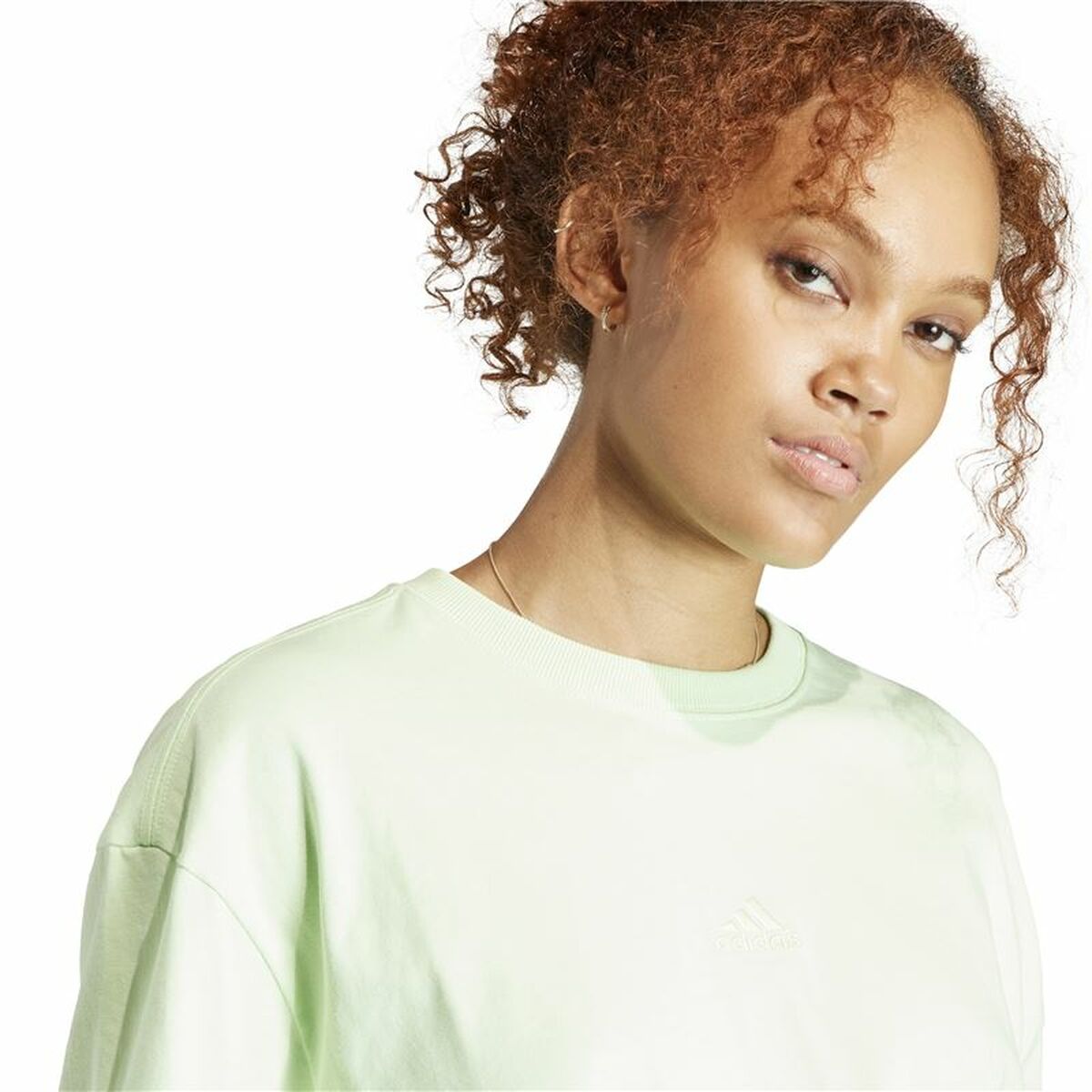 Camiseta de Manga Corta Mujer Adidas All Szn (XS)