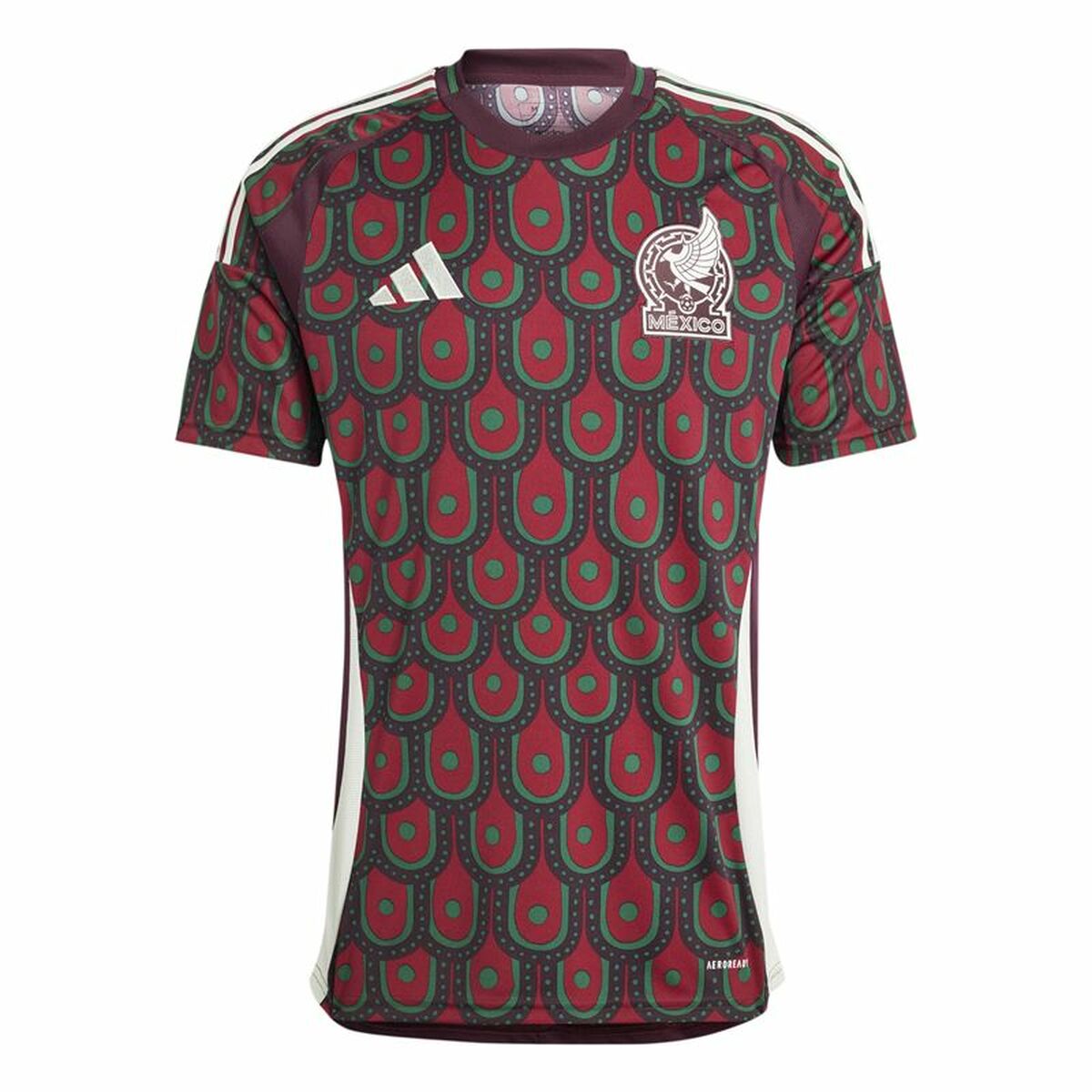 Camiseta de Fútbol de Manga Corta Hombre Adidas México 1ªEquipación (S)