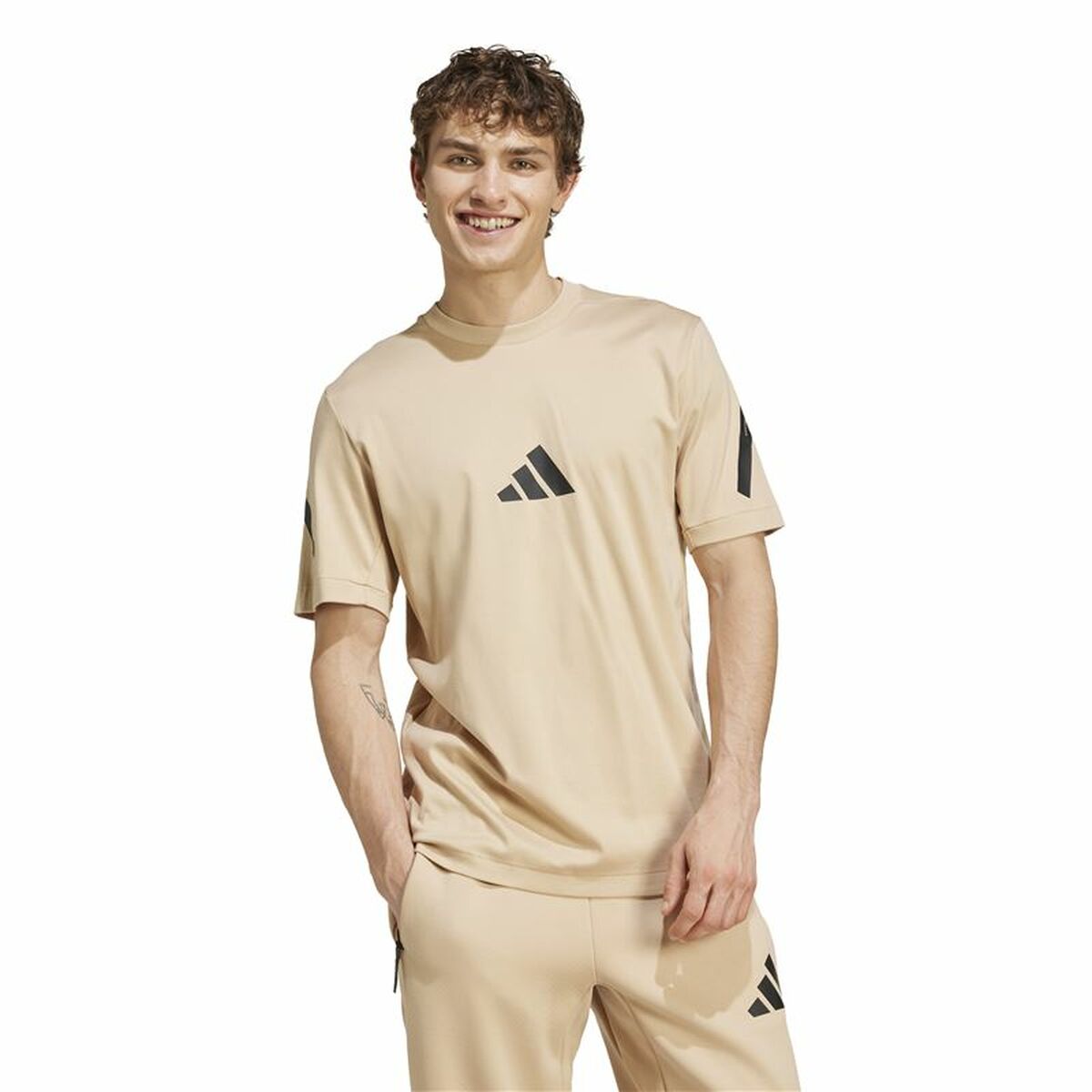 Camiseta de Manga Corta Hombre Adidas Z.N.E. M