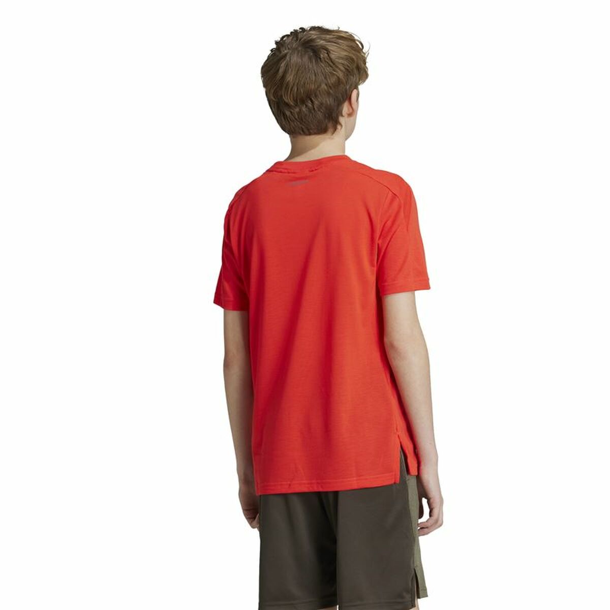Camiseta de Manga Corta Infantil Adidas Training Aeroready (7-8 Años)
