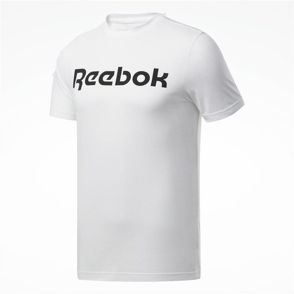 Camiseta de Manga Corta Hombre Reebok Graphic Series Linear Logo Blanco 2XL