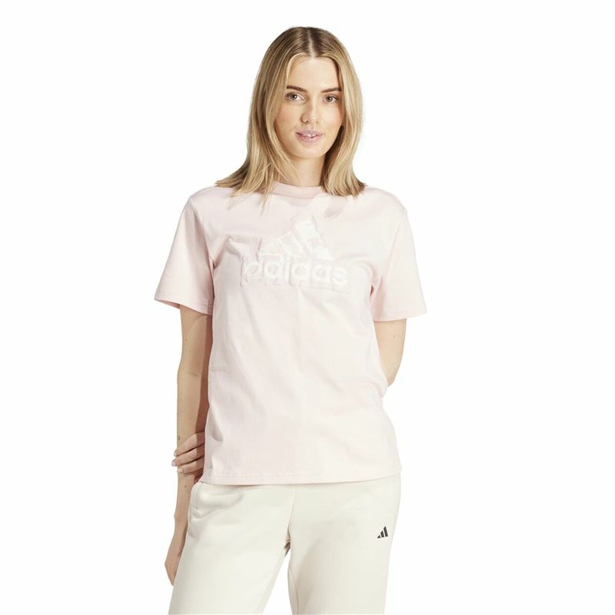 Camiseta de Manga Corta Mujer Adidas Future Icons Graphic (XL)