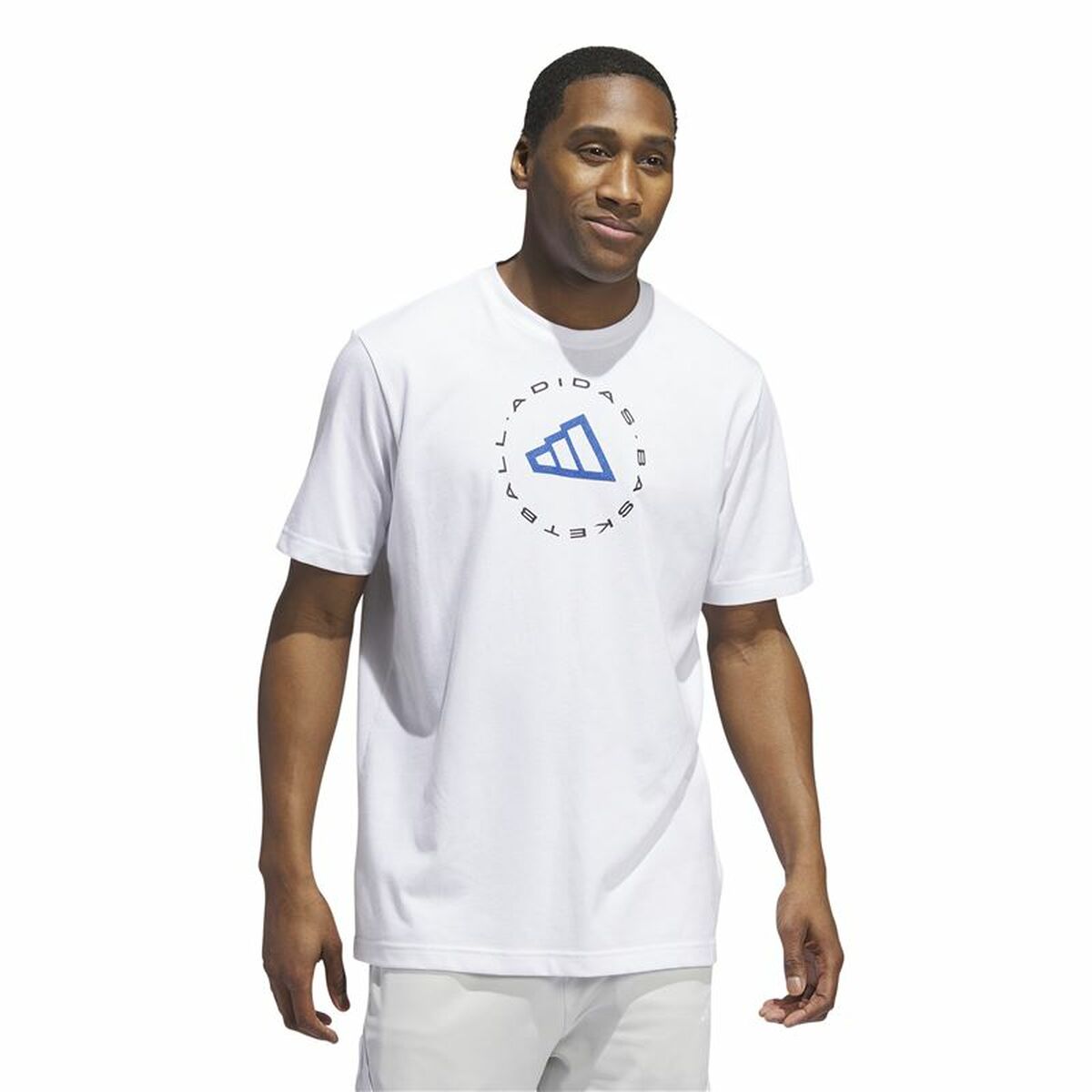Camiseta de baloncesto Adidas Hoops Emblem Graphic