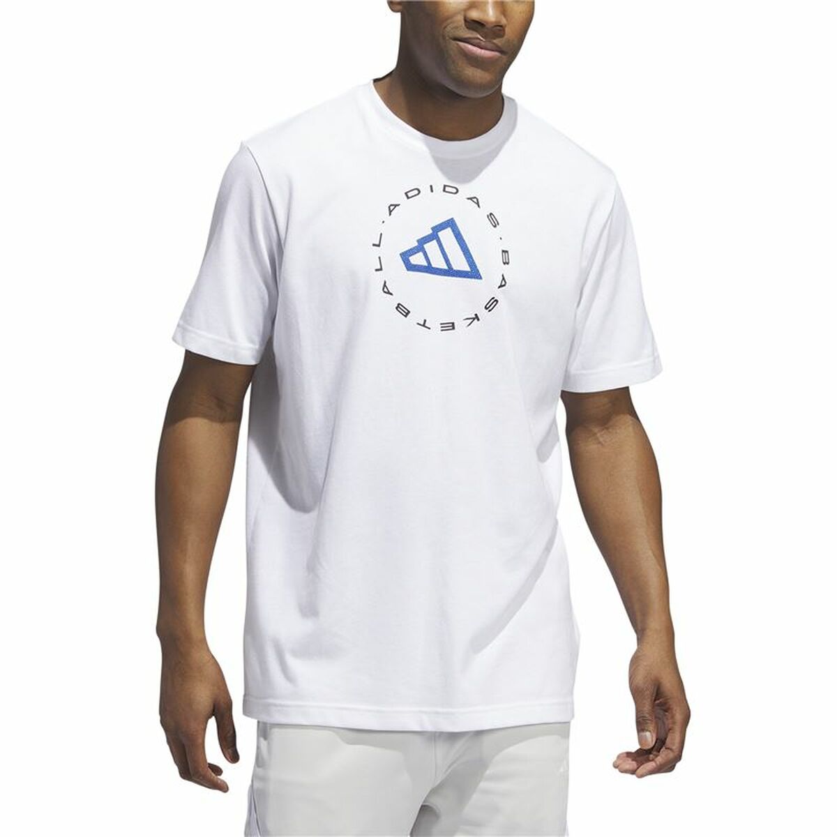 Camiseta de baloncesto Adidas Hoops Emblem Graphic