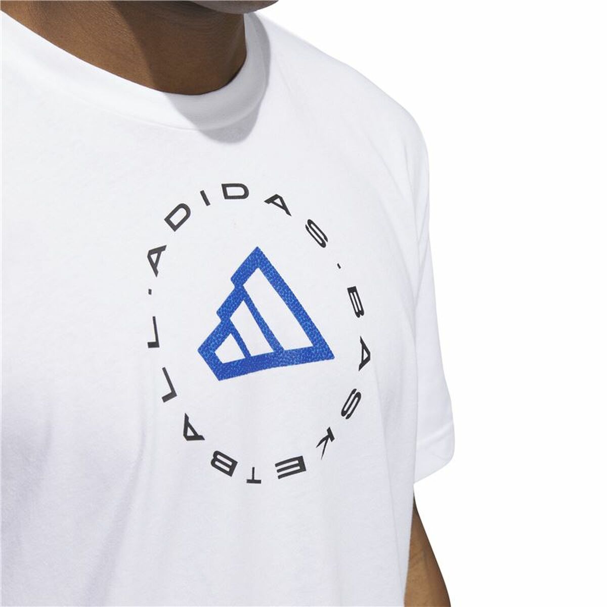 Camiseta de baloncesto Adidas Hoops Emblem Graphic