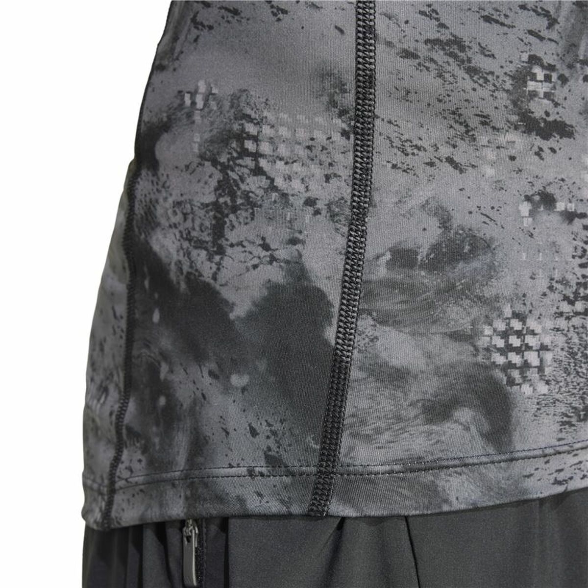 Camiseta de Manga Corta Hombre Adidas Techfit Training Aop (2XL)