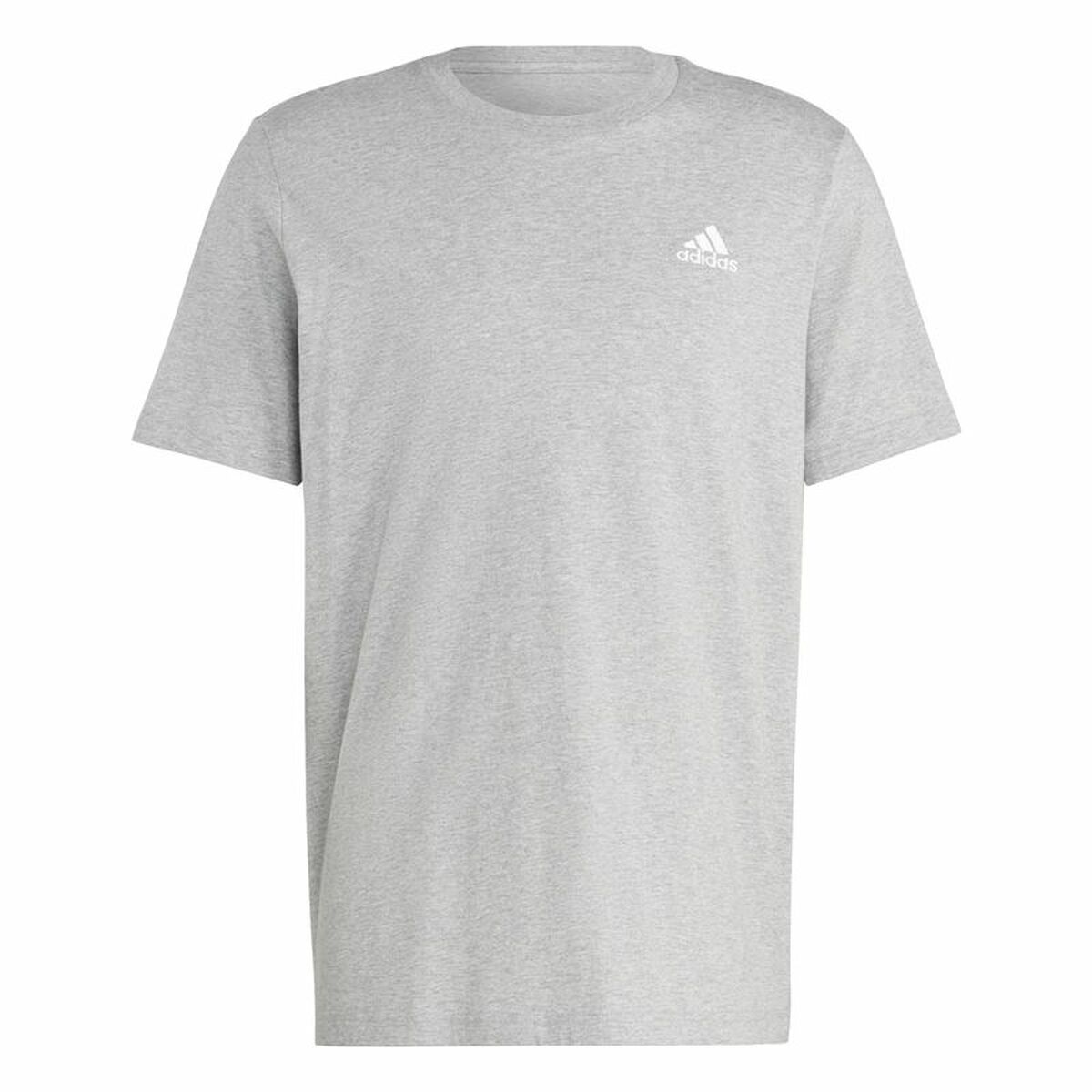Camiseta de Manga Corta Hombre Adidas Essentials Gris claro S