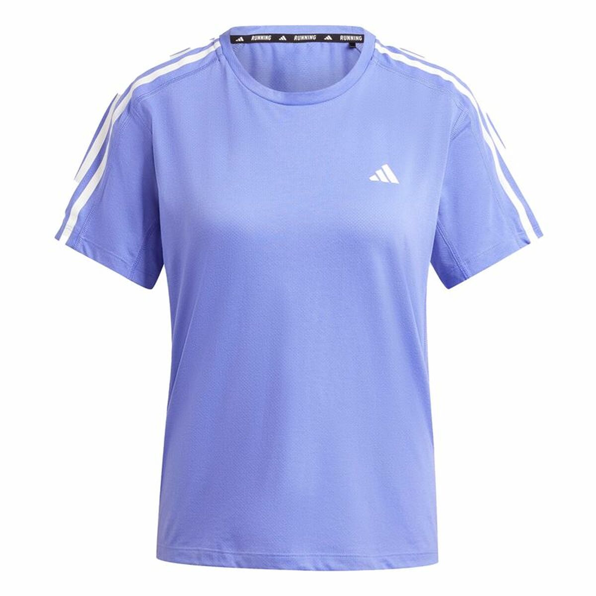 Camiseta de Manga Corta Mujer Adidas Own The Run 3 Bandas