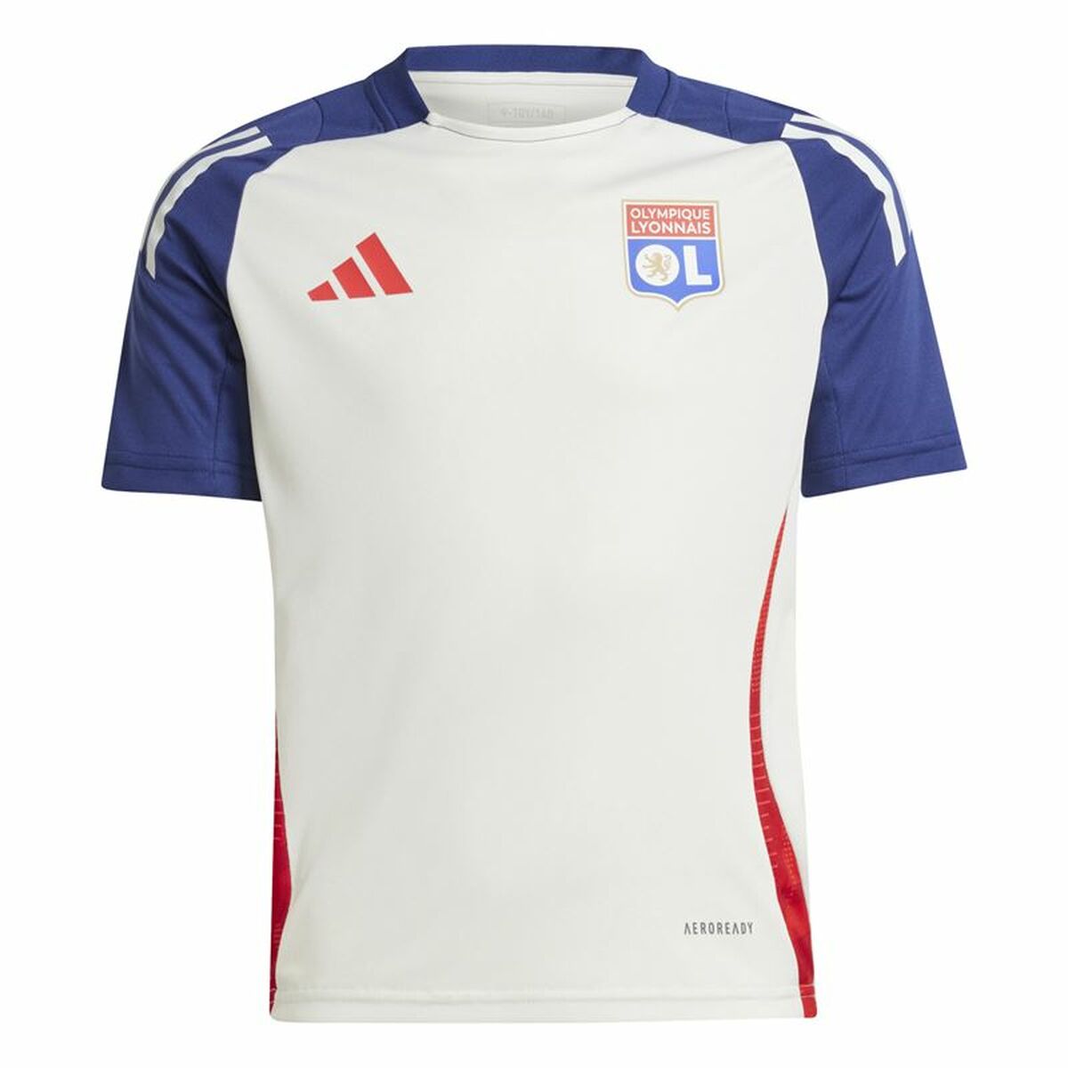 Camiseta de Fútbol de Manga Corta para Niños Adidas Tiro24 Azul (9-10 Años)