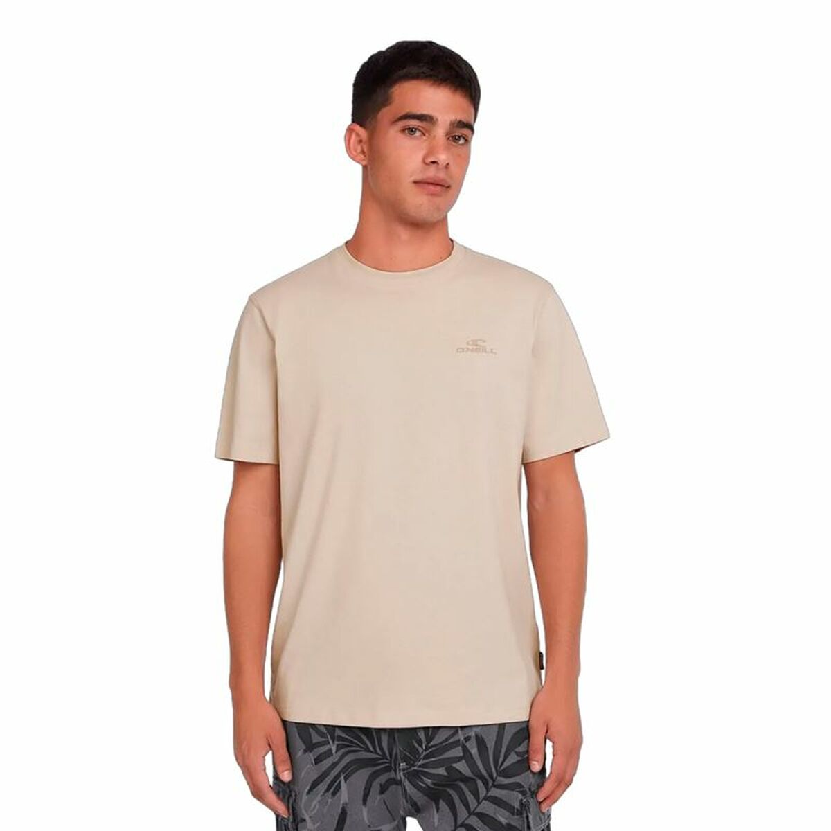 Camiseta de Manga Corta Hombre O'Neill Small Logo Beige XL