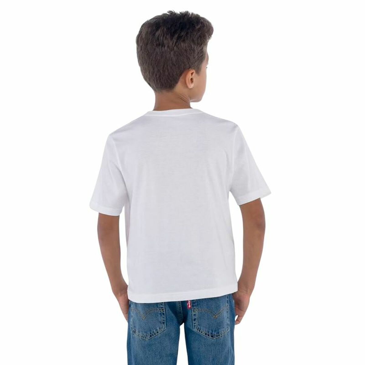 Camiseta de Manga Corta Infantil Levi's Lvb Golden Glow Batwing 16 Años