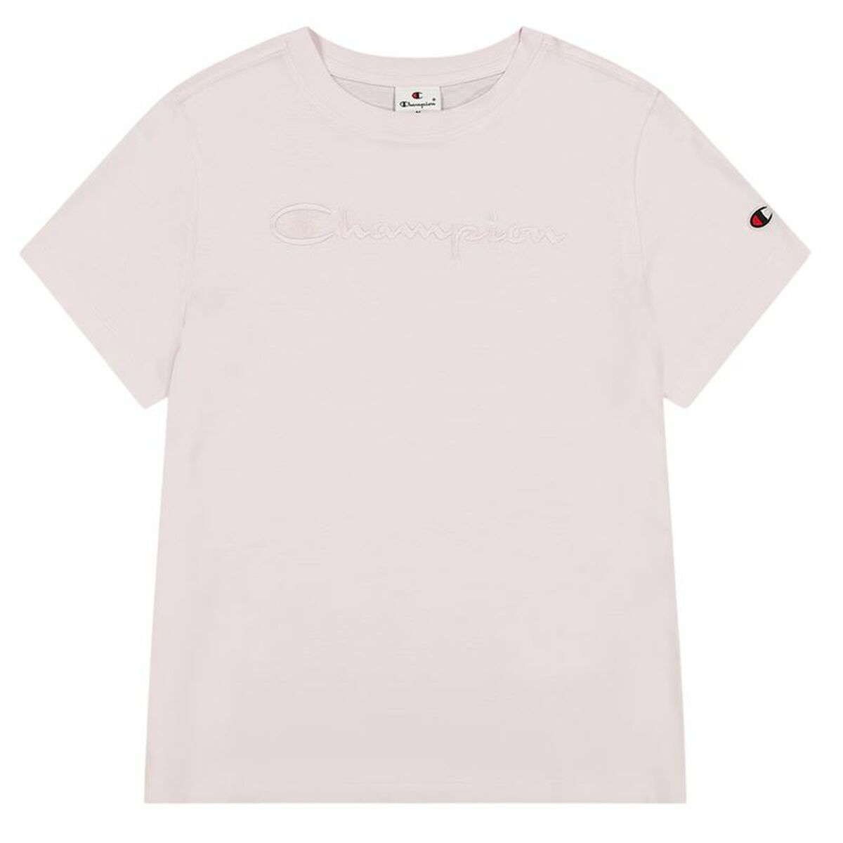 Camiseta de Manga Corta Mujer Champion Crewneck (XS)