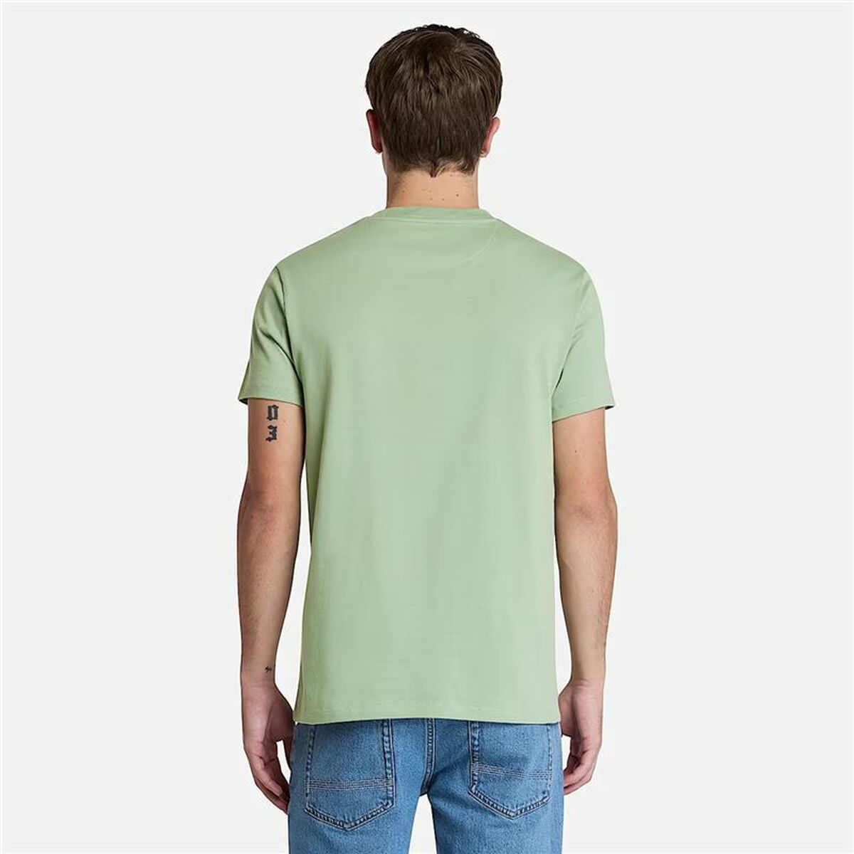 Camiseta de Manga Corta Hombre Timberland Dunstan River Caqui M