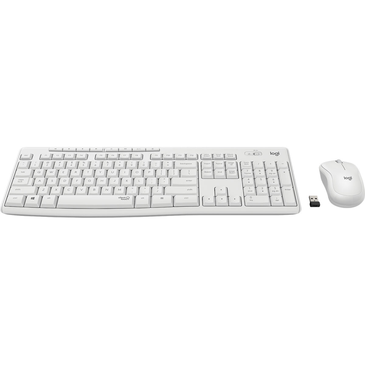 Teclado Logitech 920-009823 Blanco Qwerty Español QWERTY Qwerty UK