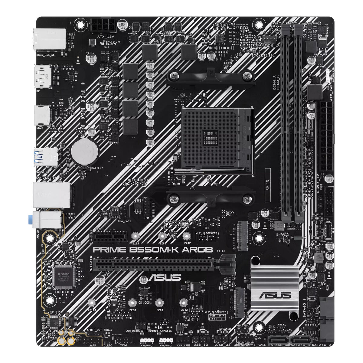 Placa Base Asus AMD AM4 AMD B550 AMD